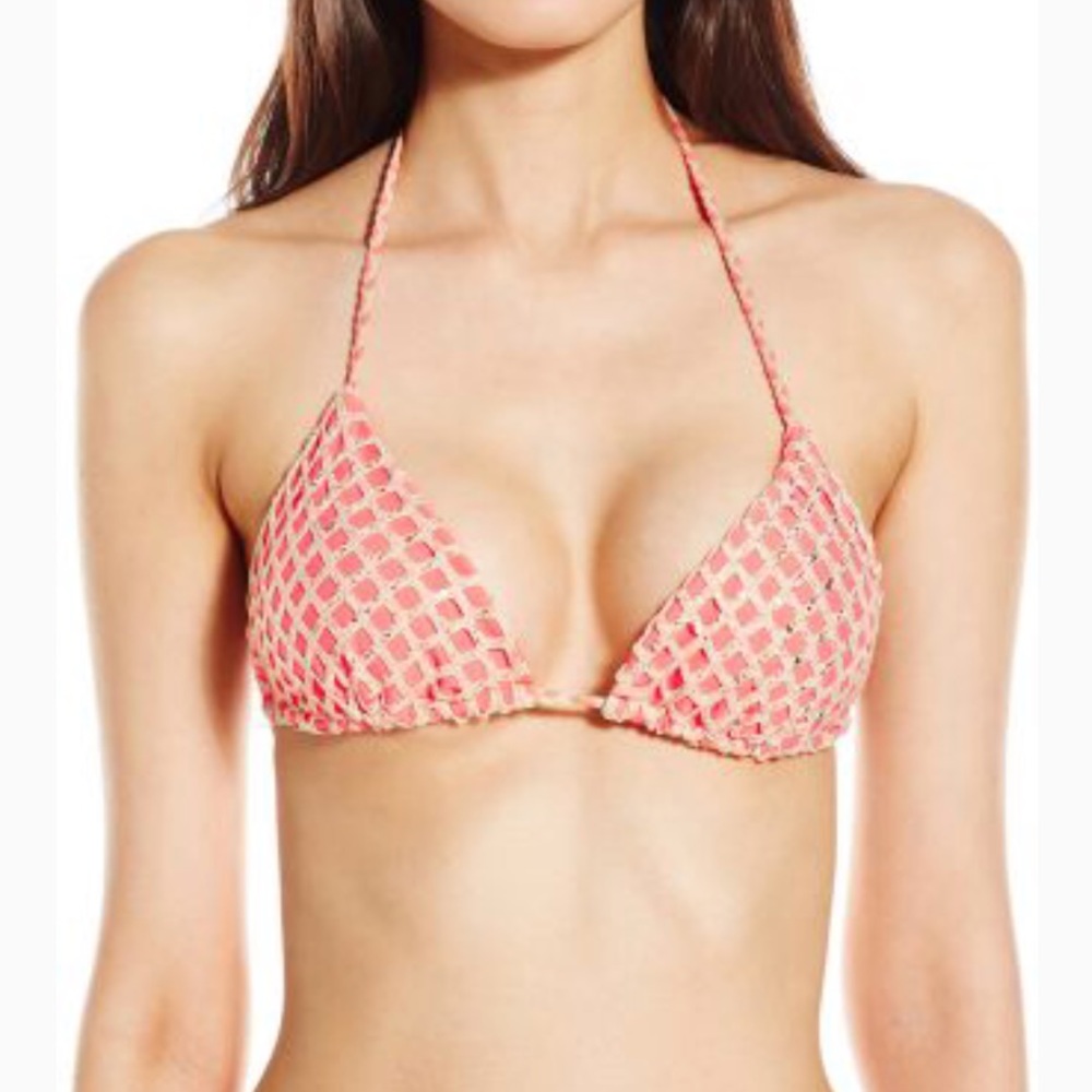 Luli Fama triangle bikini top